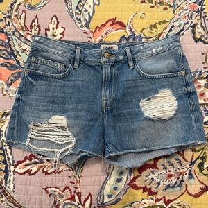 Frame Le Grand Garcon Denim Short 26
